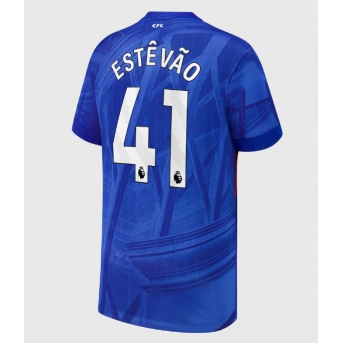 Billige Fotballdrakt Chelsea Estevao Willian #41 Replika Hjemmedrakt 2025-26 Kortermet
